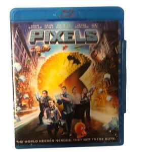 Pixels (Blu-ray, 2015) Adam Sandler Kevin James‎ Action Comedy Movie
